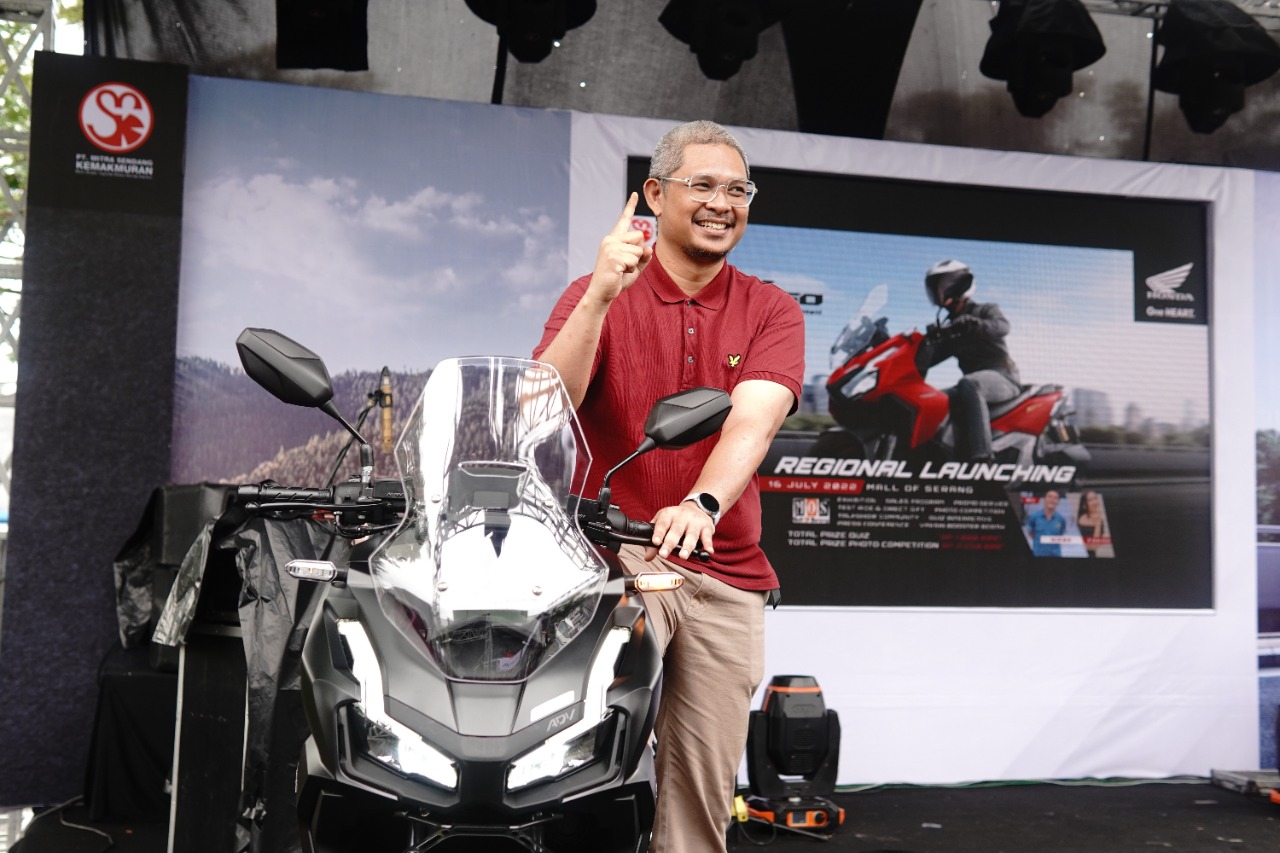 Melalui Regional Public Launching Honda Banten Resmi Kenakan New Honda ADV160